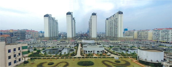 江西最大污水處理廠——南昌朝陽污水處理廠二期工程（省、市優(yōu)良工程，獲滕王閣杯）